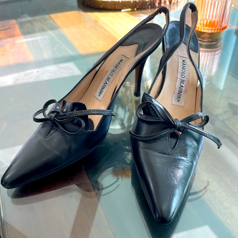 COPY - Slingback Manolo Blahnik’s size 38.